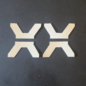 Poly Pads, set of 4 X-pads for ROC-X